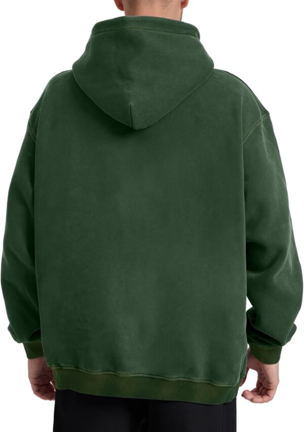 Men Acid Wash Super Soft Oversized Pullover Hoodie