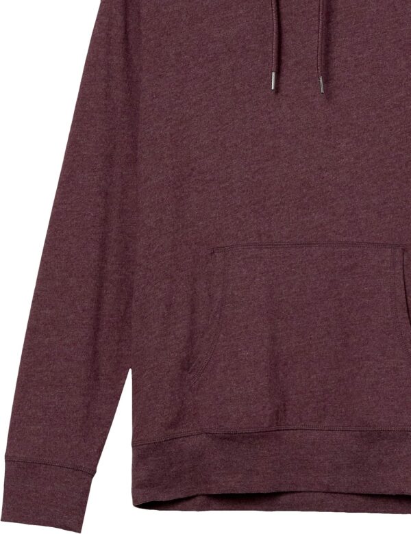 Men Lightweight Jersey Pullover Hoodie Soft Regular Fit